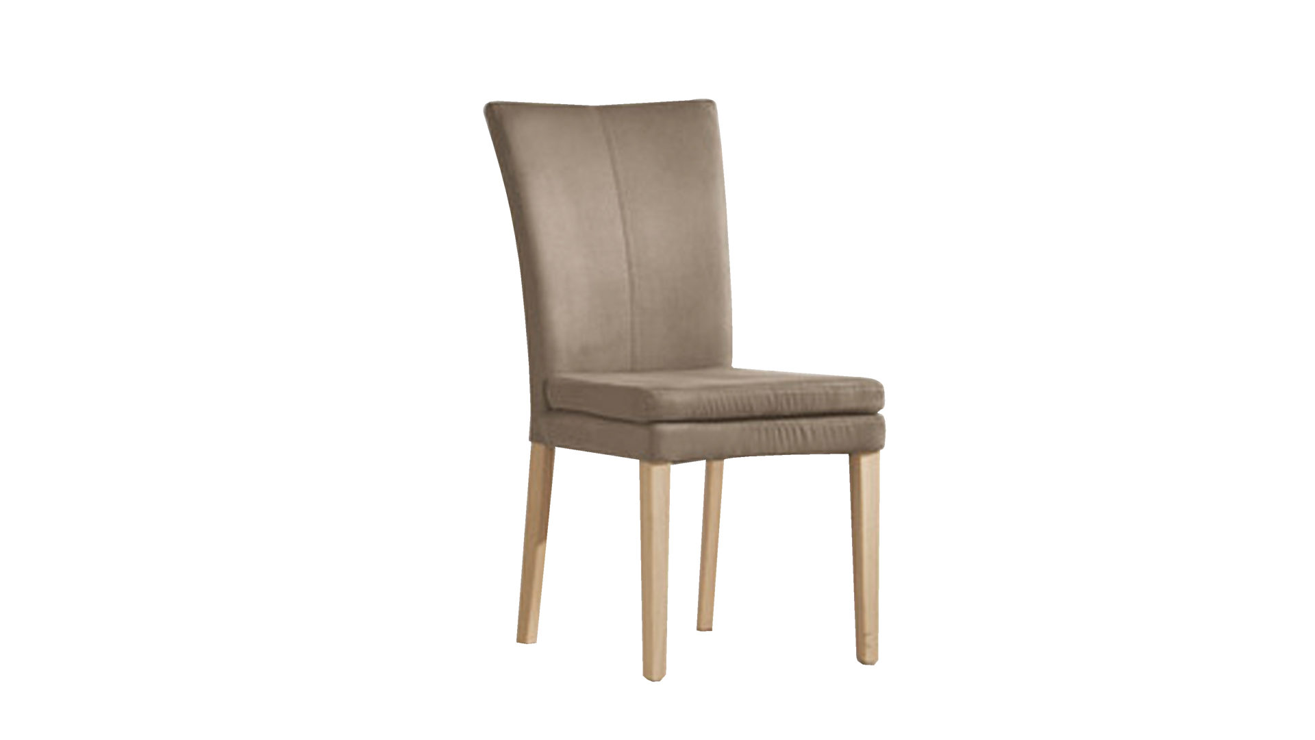 Hertel Mobel e.K. Gesees Interliving Polster Sessel LaVie NIEHOFF Schwingstuhl LaVie Polsterstuhl Color Line als bequemes Sitzmobel steinfarbenes Leder Napoli 989 Eiche Bianco