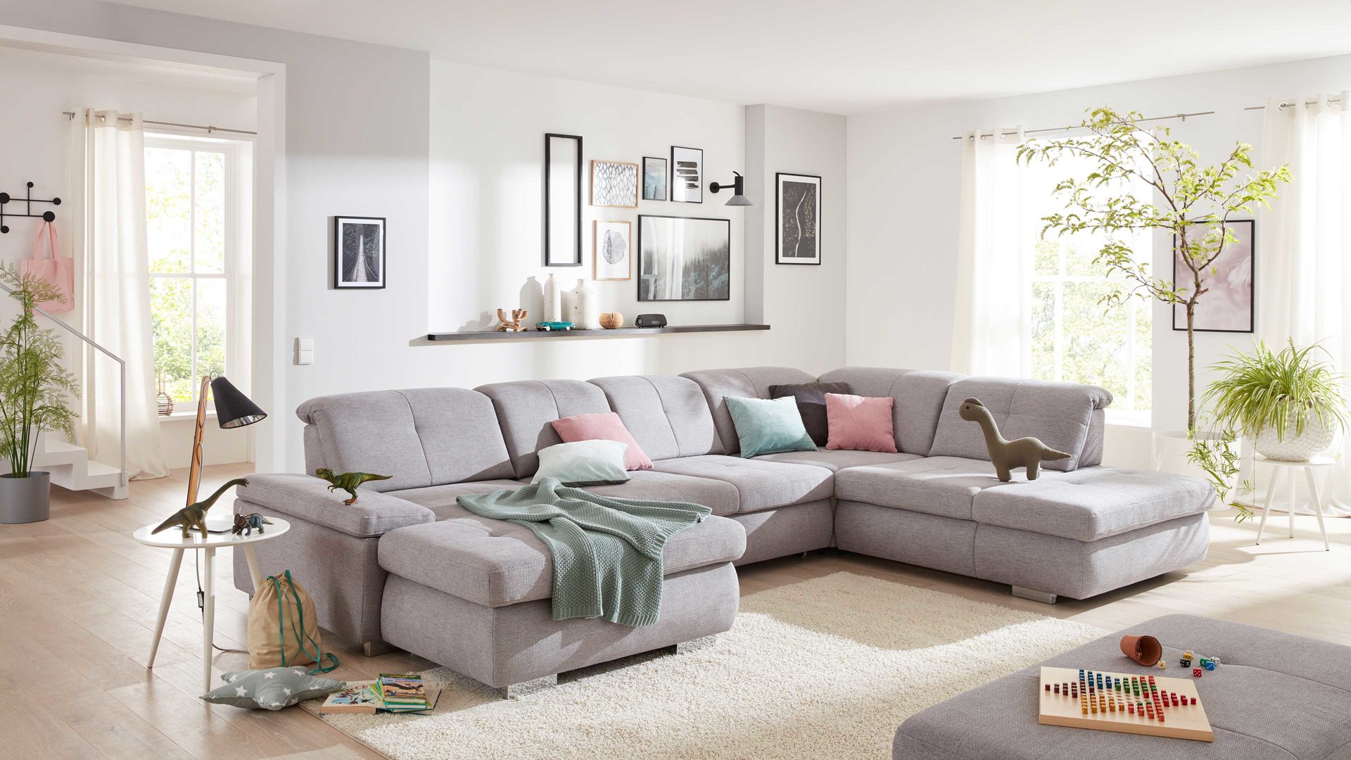 Hertel Möbel e.K. Gesees, Räume, Wohnzimmer, Sofa + Couch